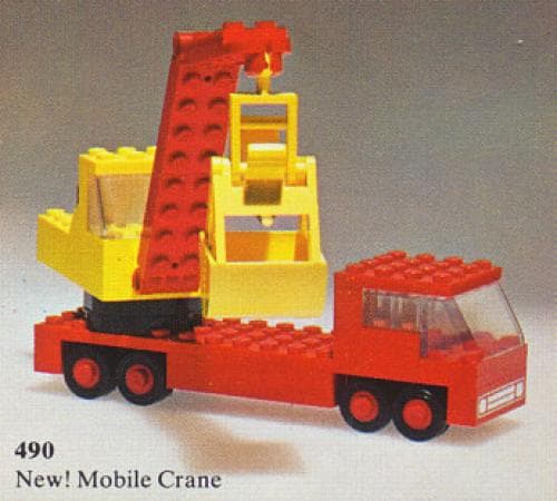 Mobile Crane LEGO set (#490-1)