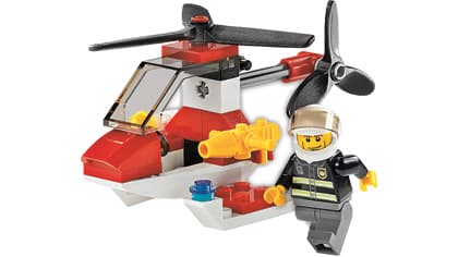 Fire Helicopter LEGO set (#4900-1)
