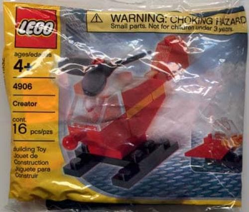 Helicopter LEGO set (#4906-1)