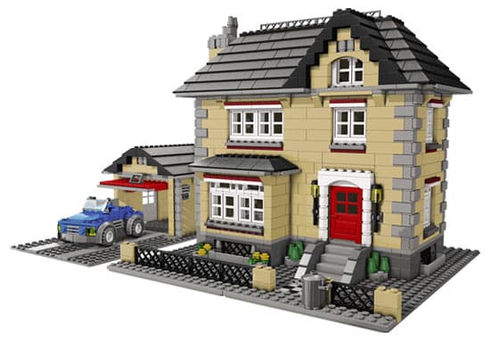 Model Town House LEGO set (#4954-1)