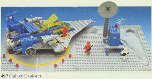Galaxy Explorer LEGO set (#497-1)