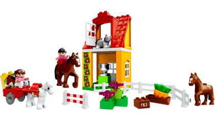 Horse Stables LEGO set (#4974-1)