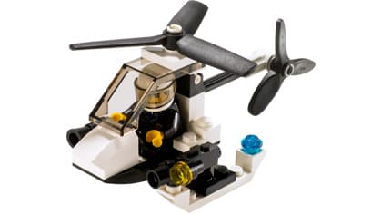 Police Helicopter LEGO set (#4991-1)