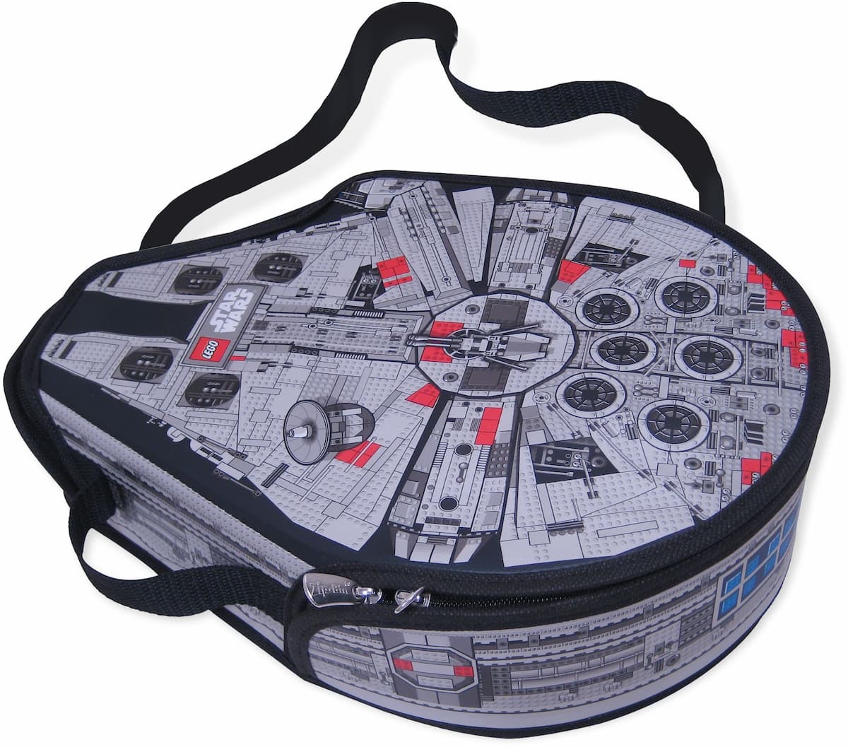 Star Wars ZipBin Millennium Falcon Messenger Bag LEGO set (#5001050-1)