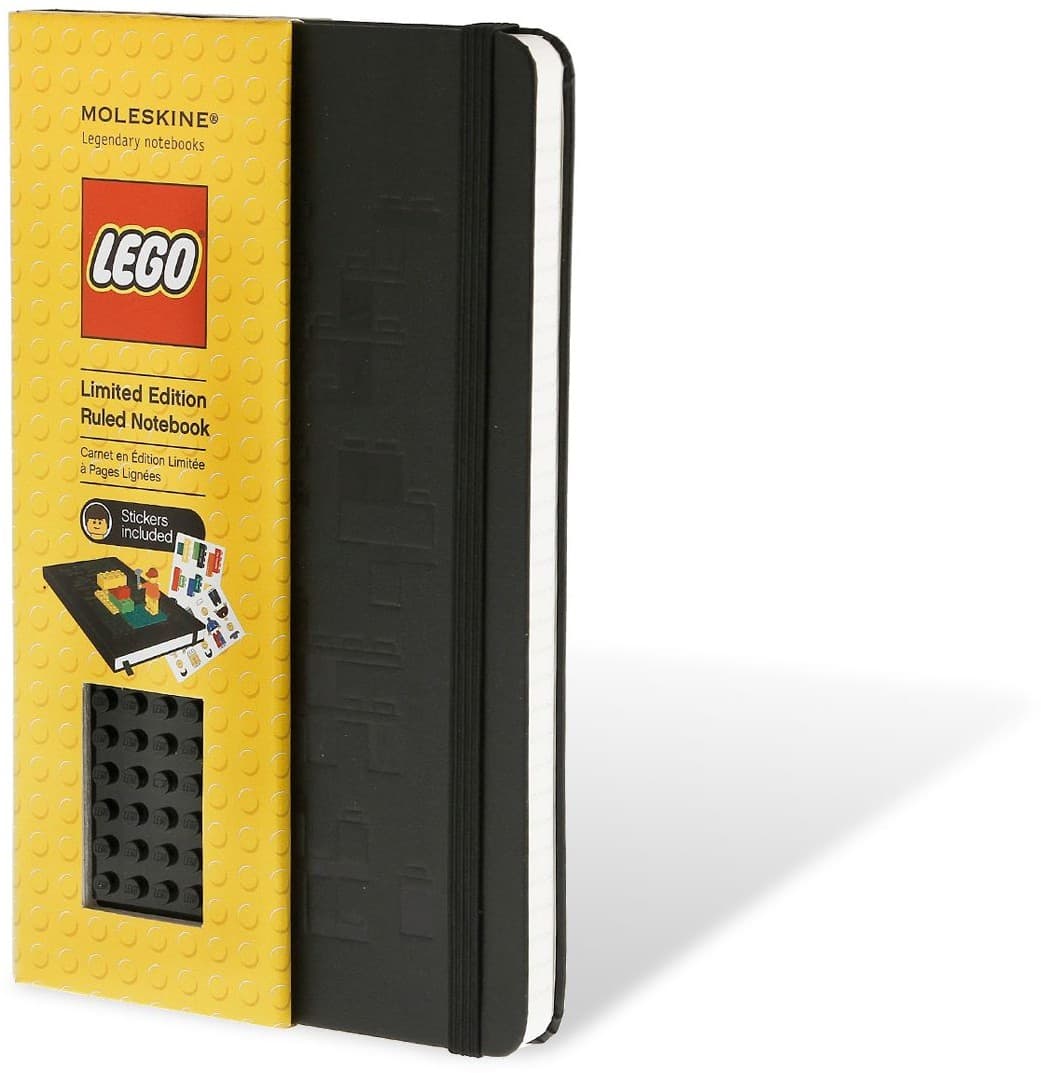 Limited Edition Ruled Notebook (Black) LEGO Stationery and Office Supplies set (#5001126-1, 2012)
