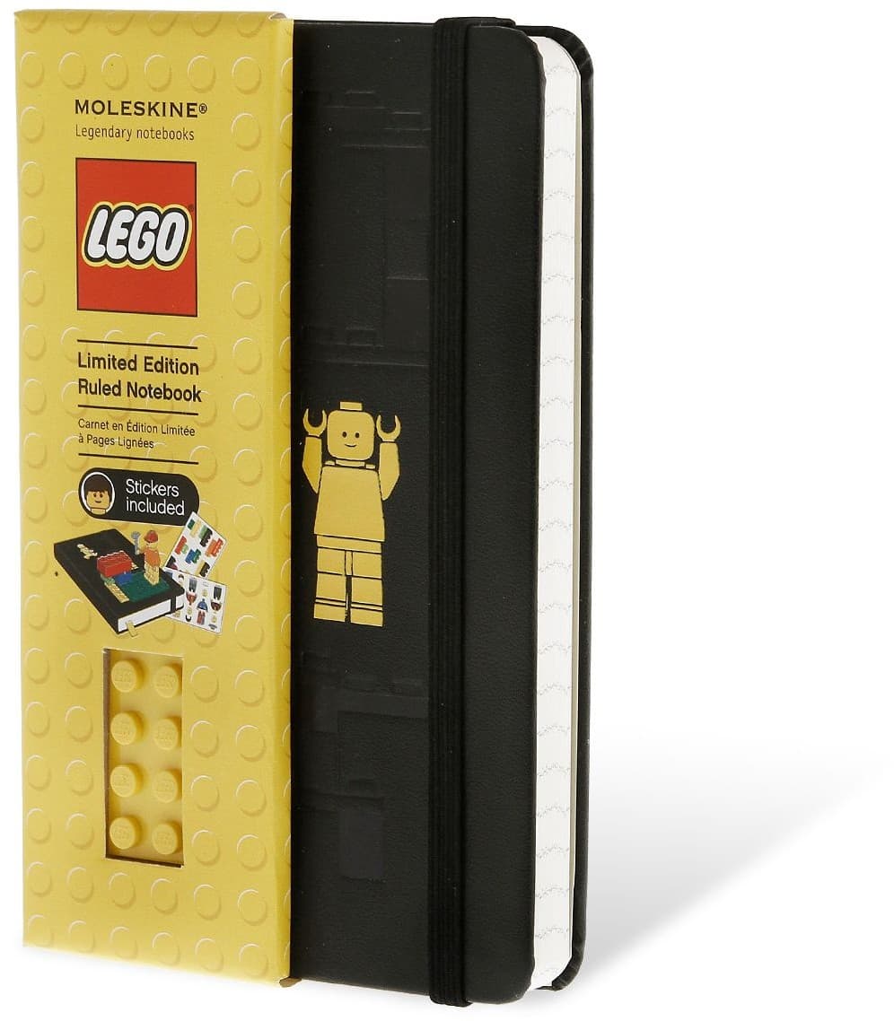 Limited Edition Ruled Notebook (Yellow) LEGO Stationery and Office Supplies set (#5001127-1, 2012)