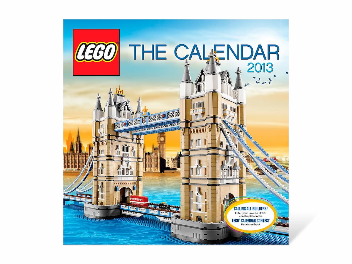 The Calendar 2013 LEGO Stationery and Office Supplies set (#5001252-1, 2012)