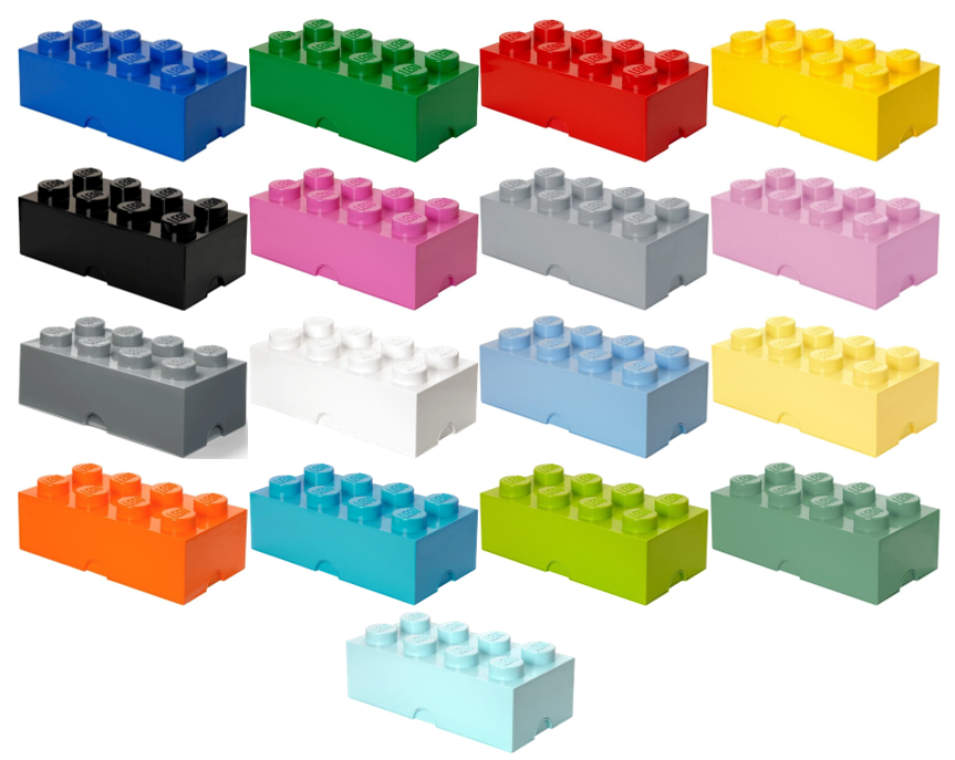 Storage Brick 2 x 4 (All Colors) LEGO set (#5001386-1)