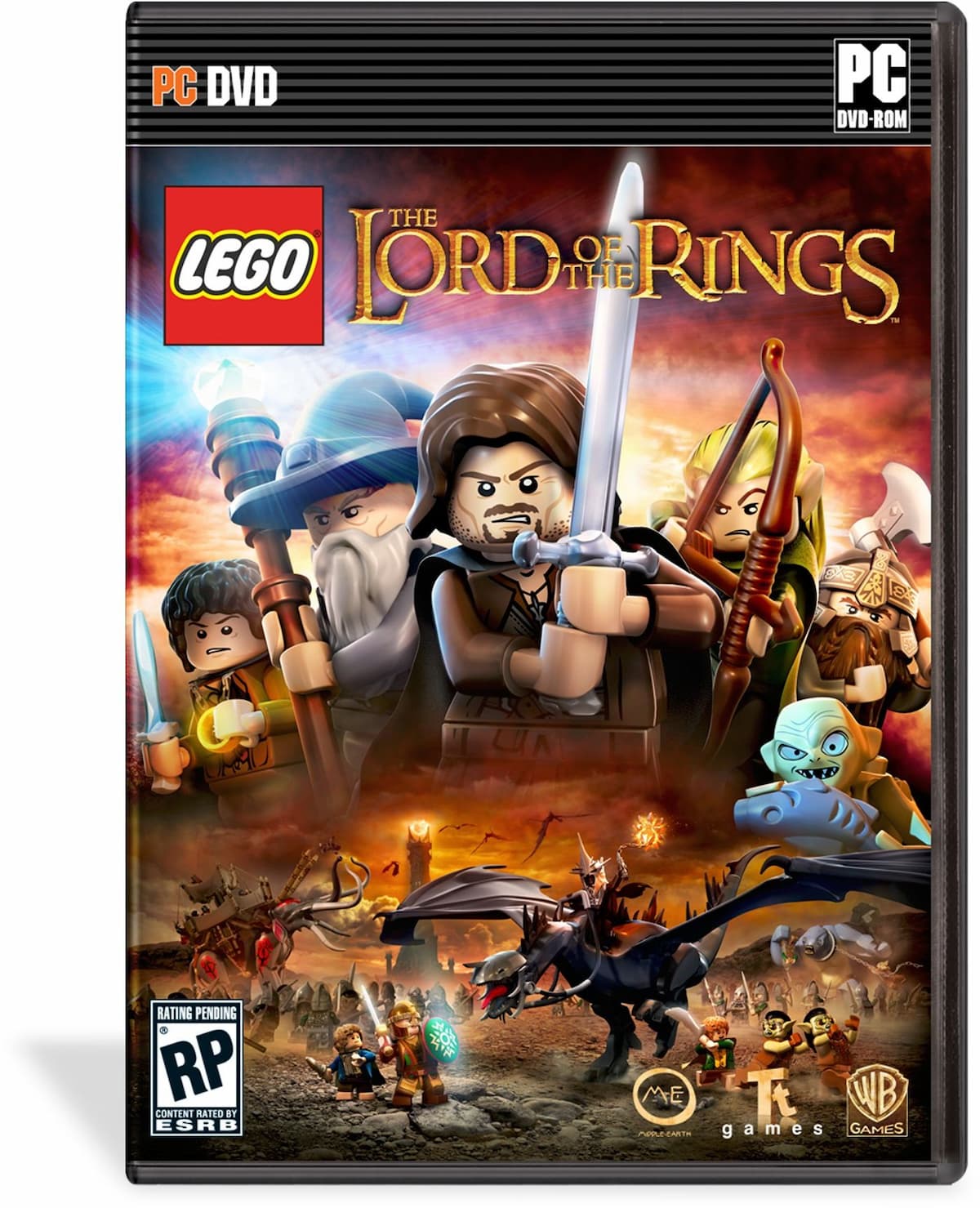 The Lord of the Rings - PC DVD-ROM LEGO set (#5001641-1)