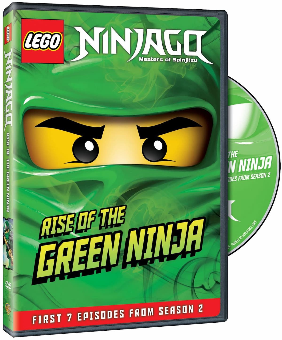 Ninjago: Rise of the Green Ninja - DVD LEGO set (#5001909-1)