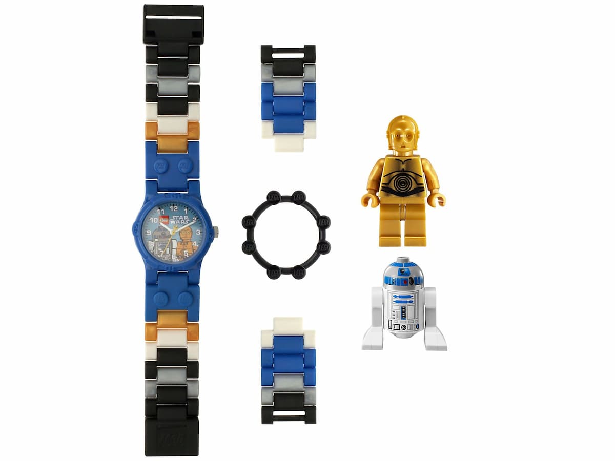 C-3PO and R2-D2 Buildable Watch with Toy LEGO set (#5002210-1)