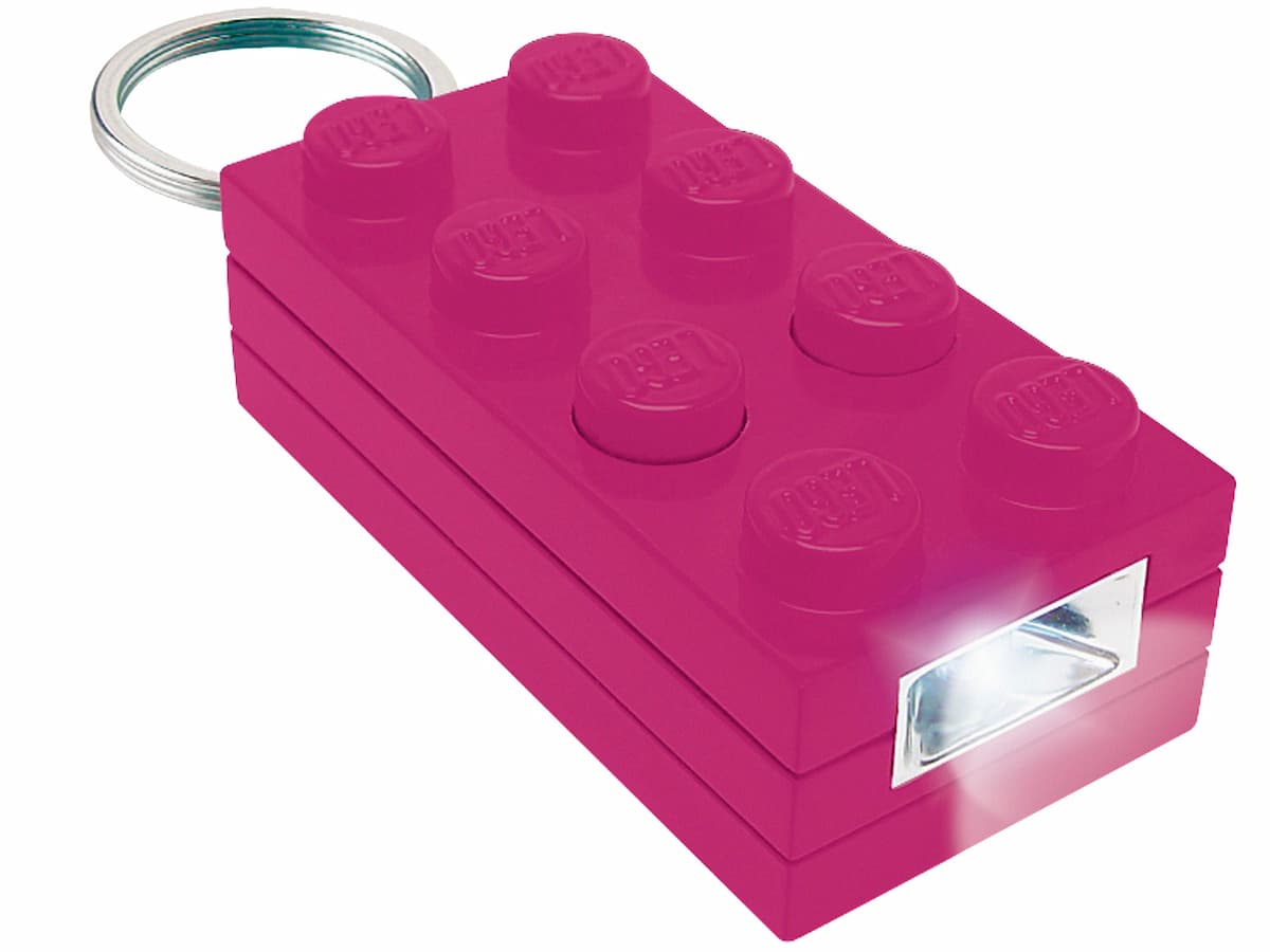Friends 2 x 4 Brick Key Light (Pink) LEGO set (#5002467-1)