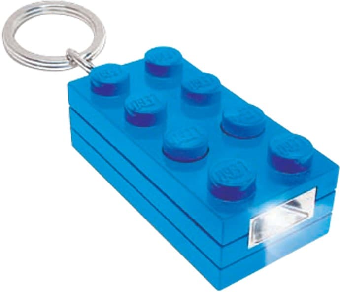 2 x 4 Brick Key Light (Blue) LEGO set (#5002805-1)