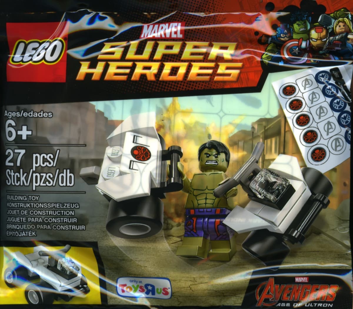 The Hulk LEGO set (#5003084-1)
