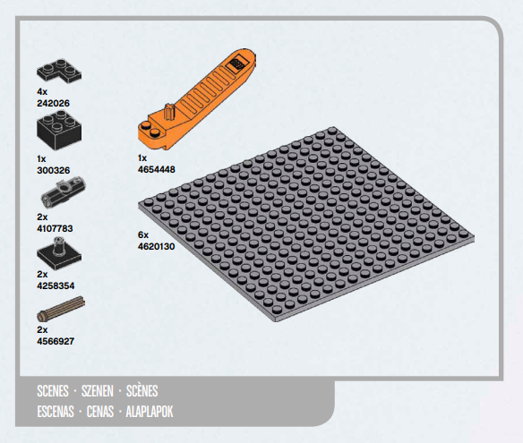 StoryStarter Scenes Replacement Pack LEGO Service Packs set (#5003225-1, 2014)