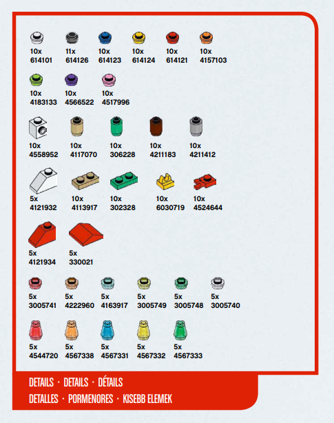 StoryStarter Details Replacement Pack LEGO set (#5003228-1)