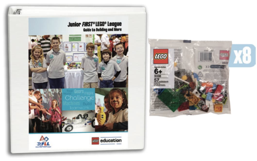 BuildToExpress 8 Pack & BuildToExpress Special Activities & Jr.FLL Guide LEGO set (#5003436-1)