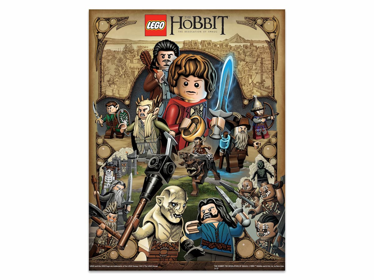 The Hobbit Poster LEGO set (#5003573-1)