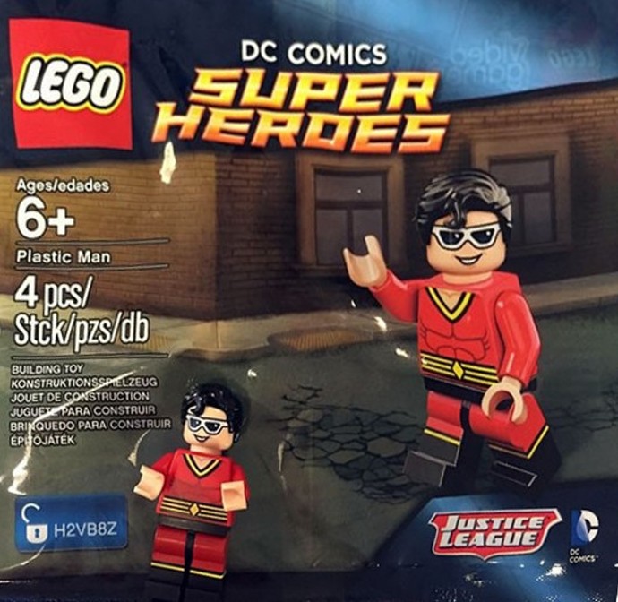 Plastic Man LEGO set (#5004081-1)