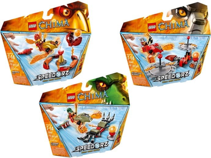Fire Speedorz Collection LEGO set (#5004240-1)