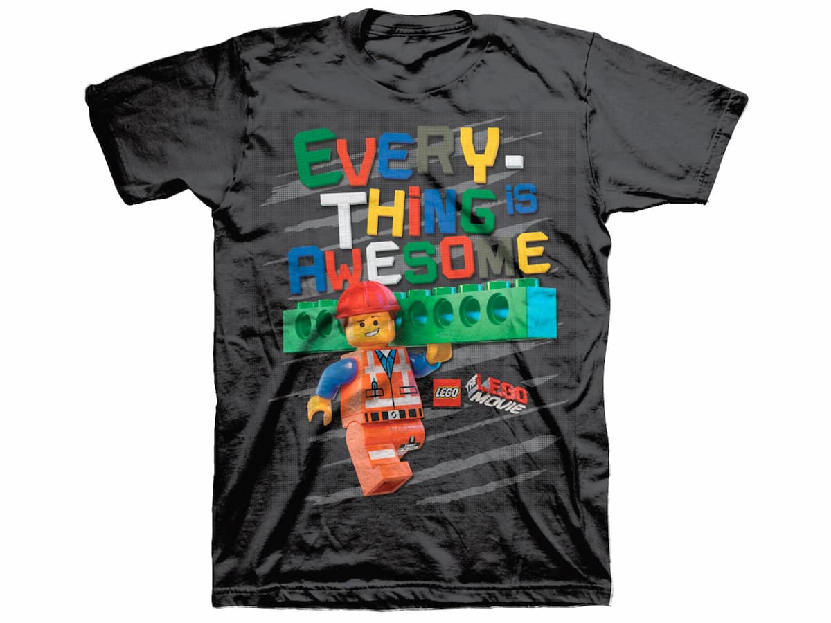 The LEGO Movie Everything is Awesome T-Shirt LEGO set (#5004327-1)