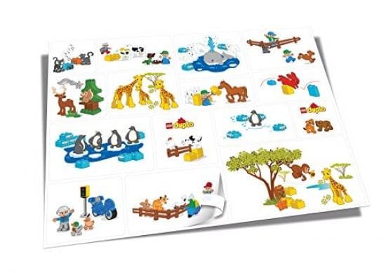 Duplo Wall Stickers LEGO Gear set (#5004402-1, 2014)
