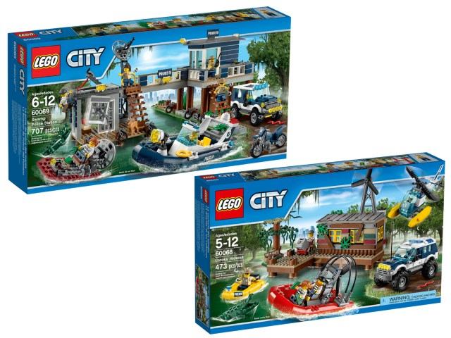 Swamp Police and Crooks LEGO set (#5004461-1)
