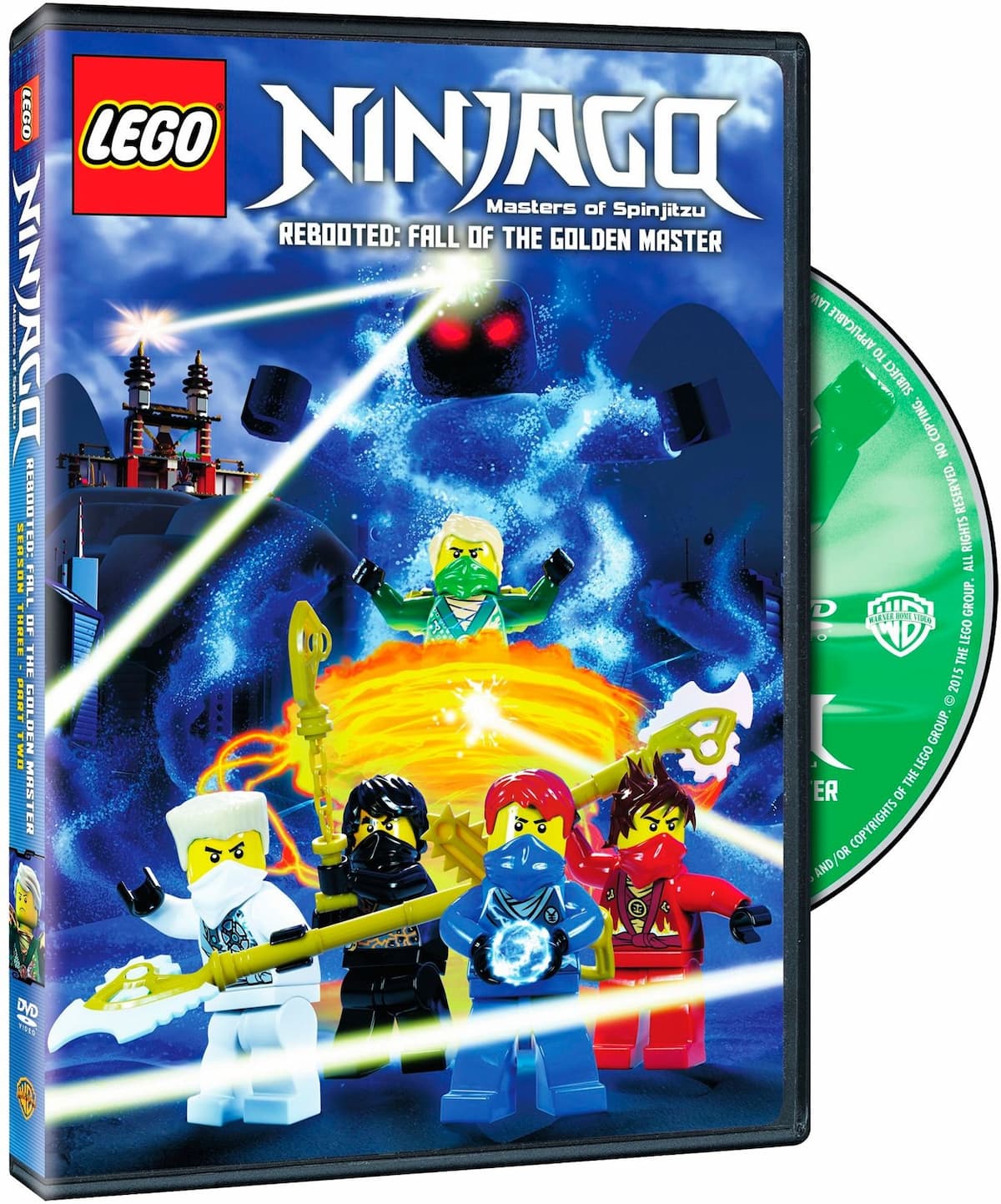 Ninjago: Rebooted: Fall of the Golden Master (DVD) LEGO set (#5004572-1)