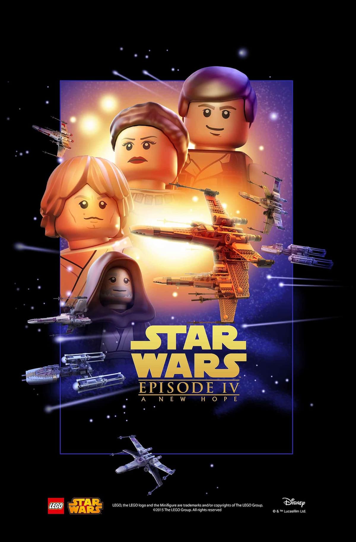 Star Wars Episode IV Poster LEGO set (#5004591-1)