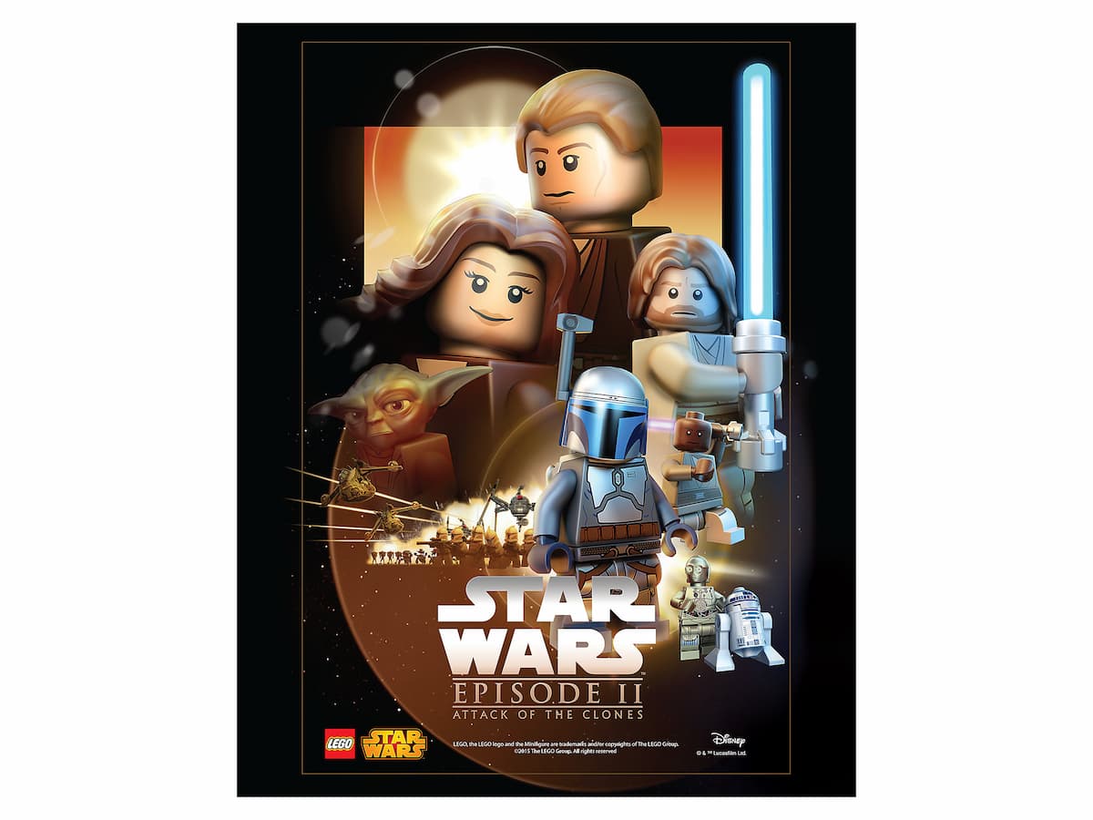 Star Wars Episode II Poster LEGO set (#5004745-1)