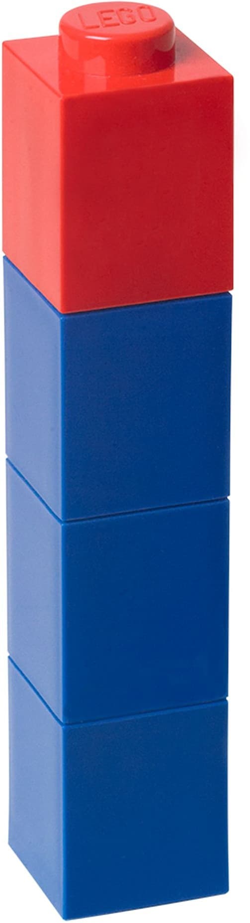 Square Drinking Bottle (Blue) LEGO Houseware set (#5004896-1, 2015)