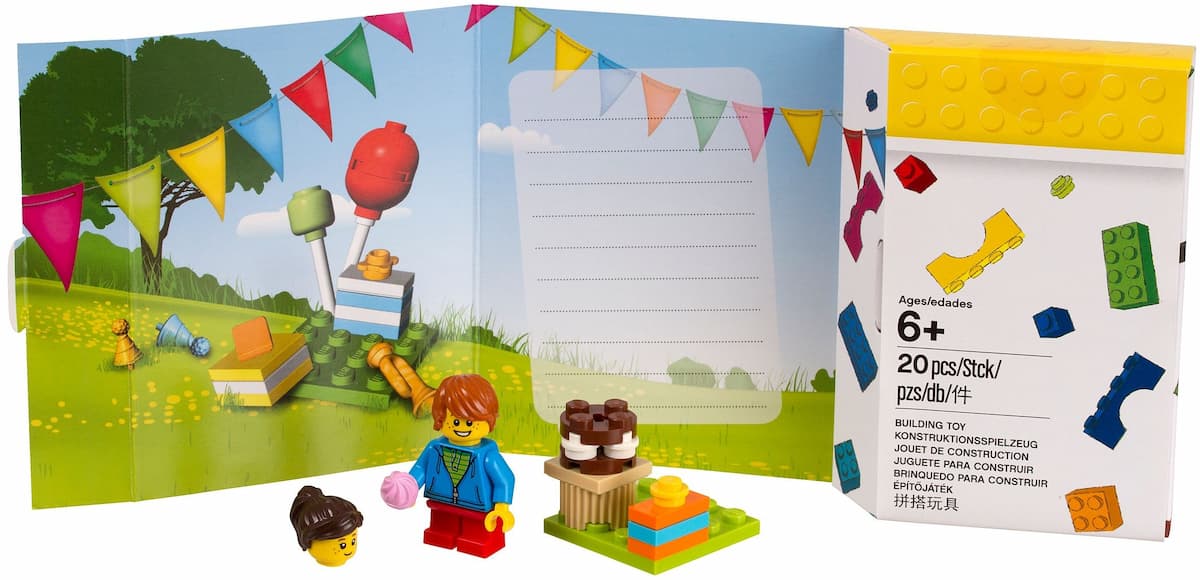 Birthday Card LEGO set (#5004931-1)