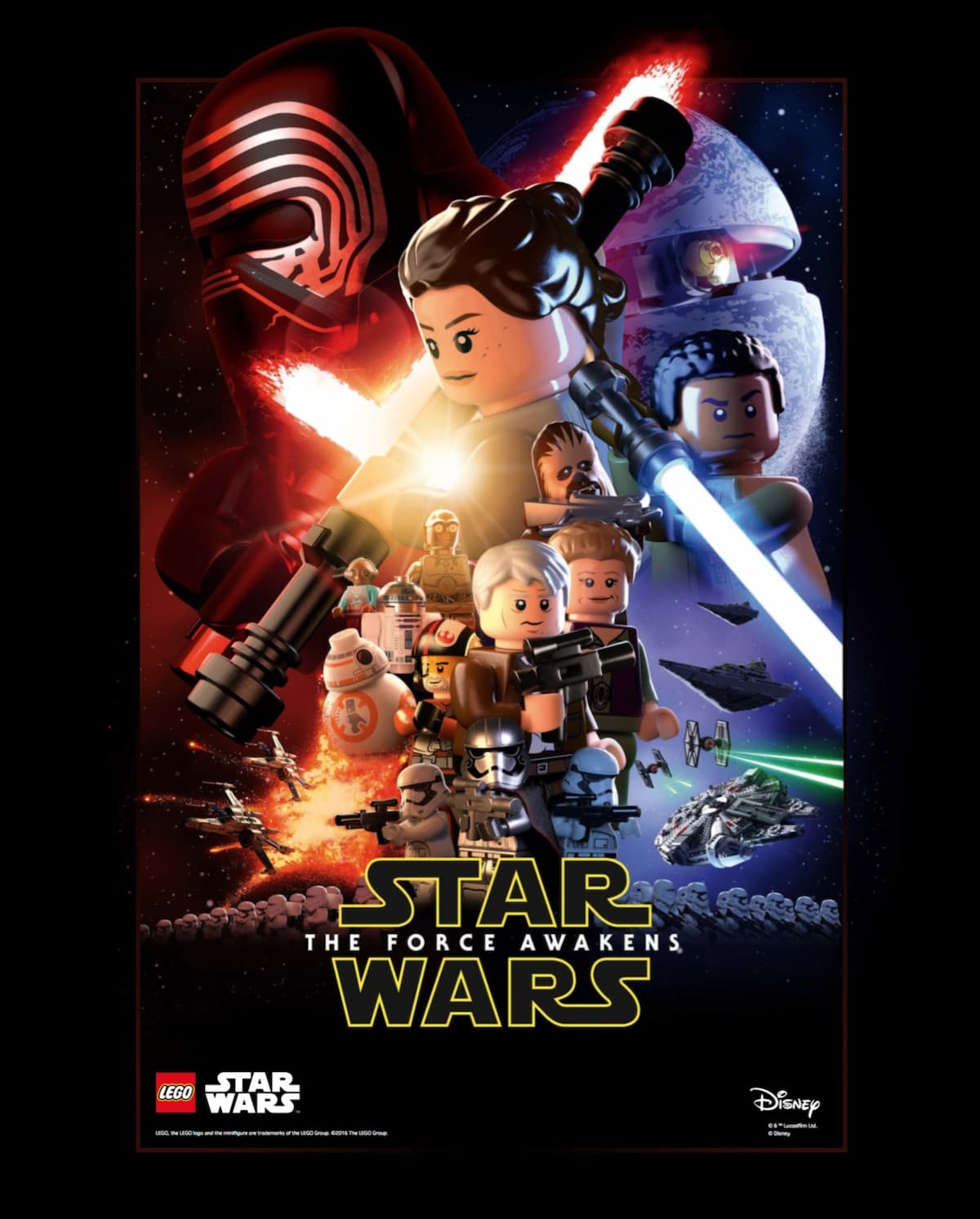 Star Wars Episode VII Poster LEGO set (#5005134-1)