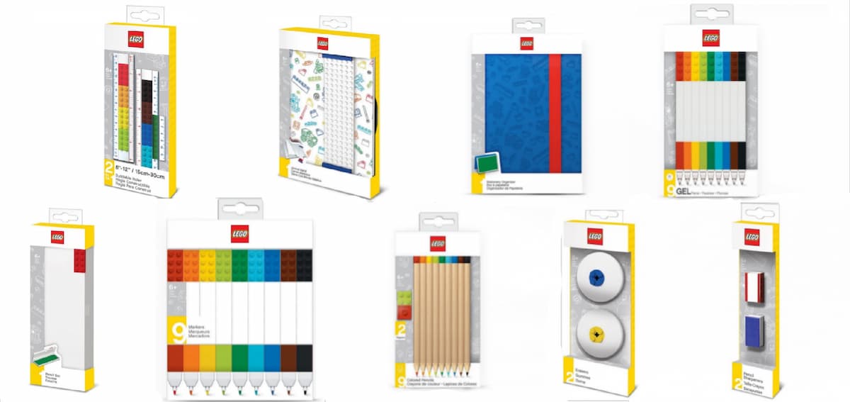 Stationery Kit LEGO Stationery and Office Supplies set (#5005160-1, 2016)