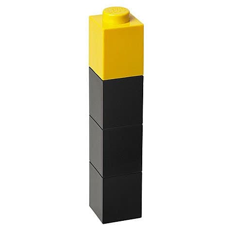 Square Drinking Bottle (Black) LEGO set (#5005177-1)
