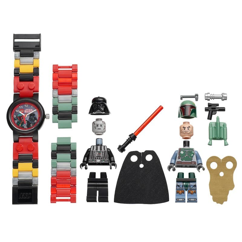 Darth Vader and Boba Fett Buildable Watch with Toy LEGO set (#5005212-1)