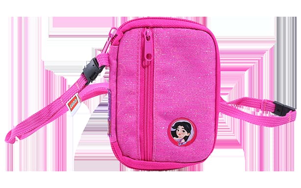 Brick Print Heritage Backpack (Pink/Purple) LEGO set (#5005351-1)