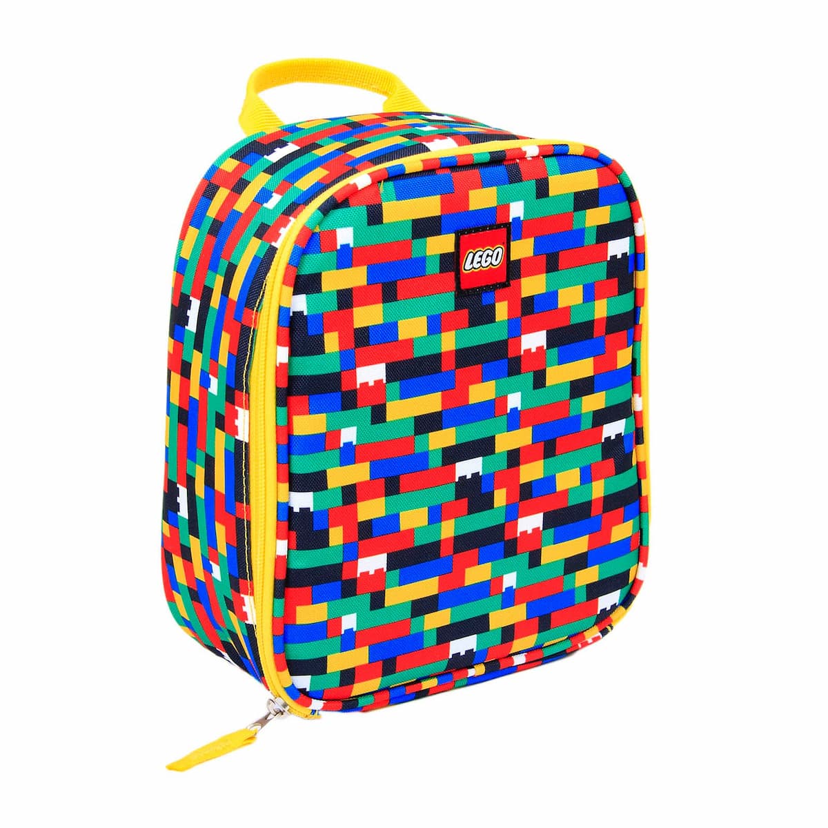 Brick Print Lunch Bag (Red/Blue) LEGO Houseware set (#5005355-1, 2017)