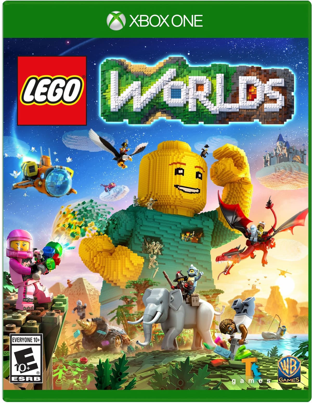 Worlds - Xbox One LEGO Video Games and Accessories set (#5005372-1, 2017)