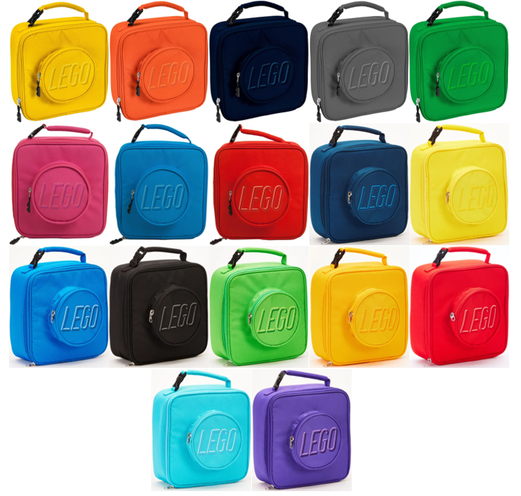 Brick Lunch Bag (All Colors) LEGO Houseware set (#5005516-1, 2018)