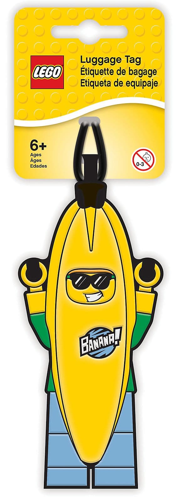 Banana Guy Luggage Tag LEGO set (#5005580-1)