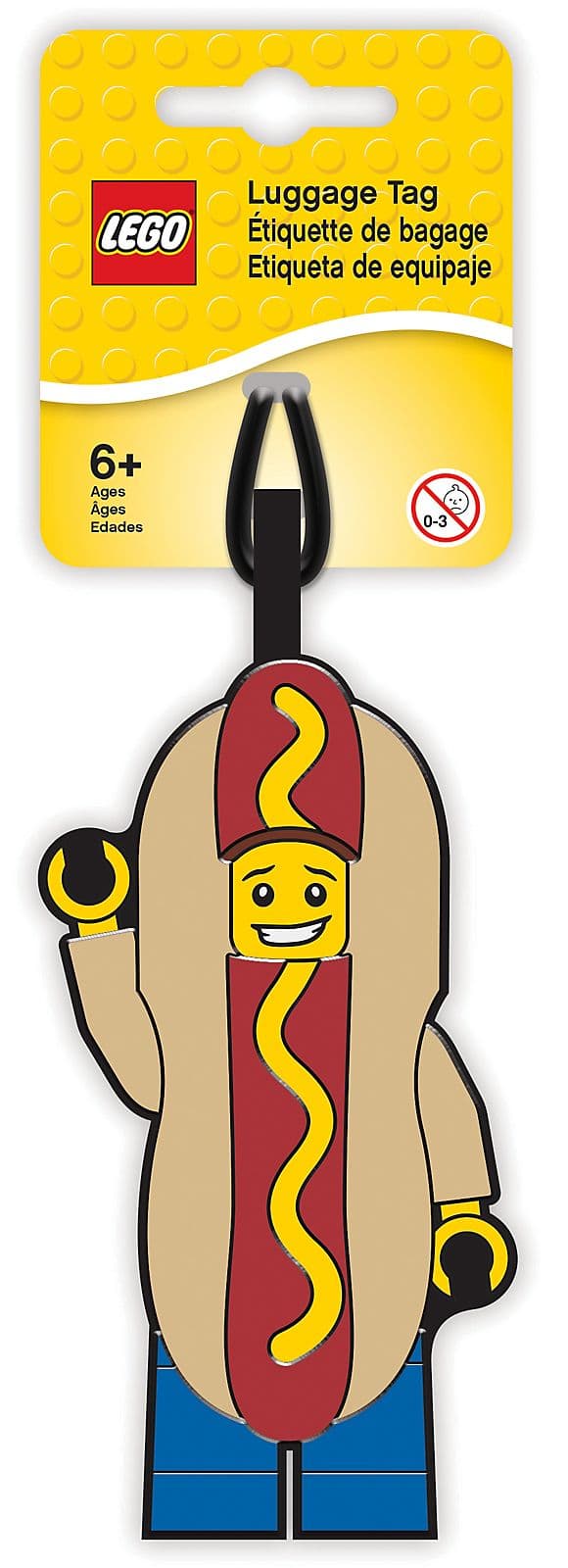 Hot Dog Guy Luggage Tag LEGO set (#5005582-1)