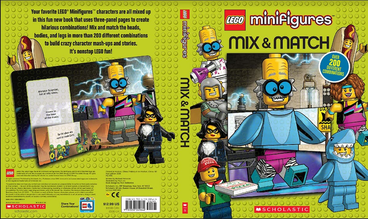 Minifigures: Mix & Match LEGO Story Books set (#5005606-1, 2019)