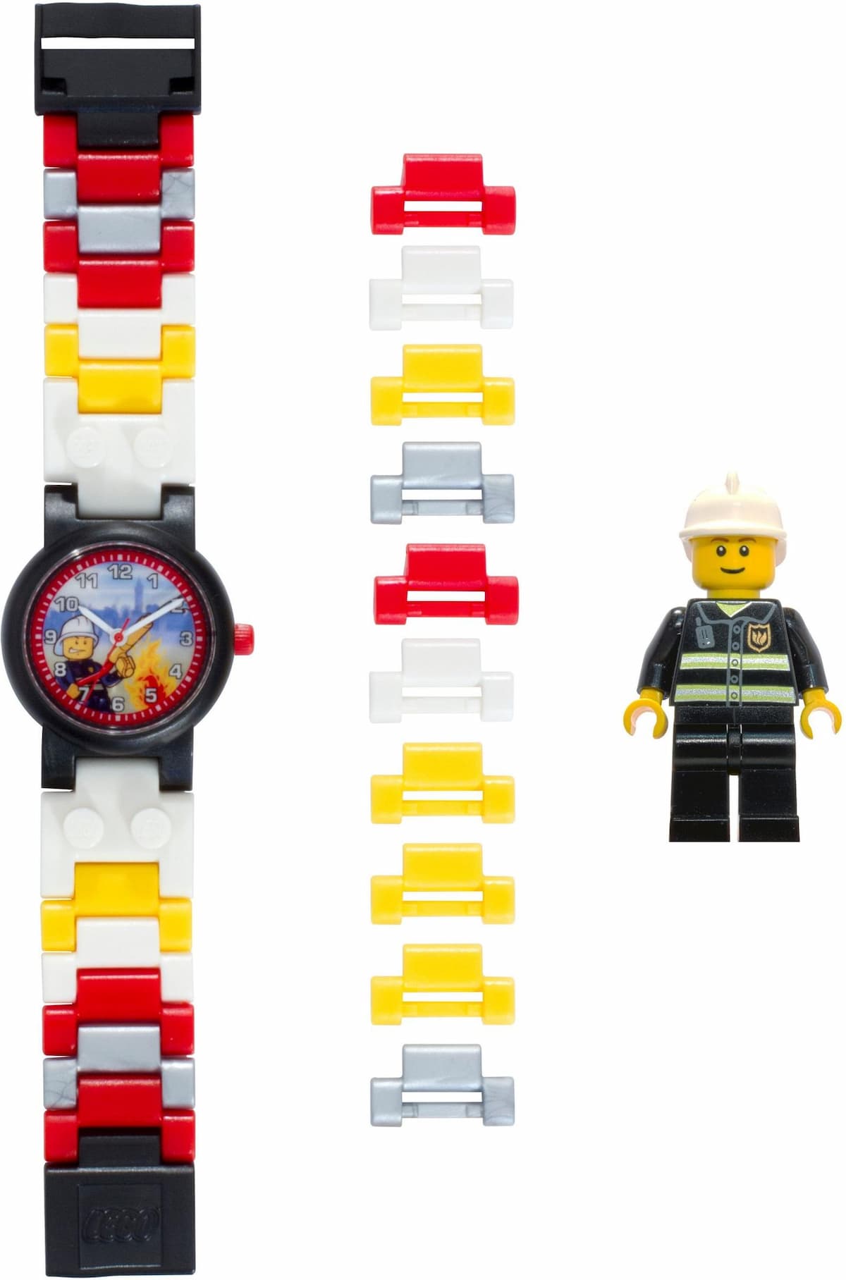 Fireman Buildable Watch with Toy LEGO set (#5005609-1)