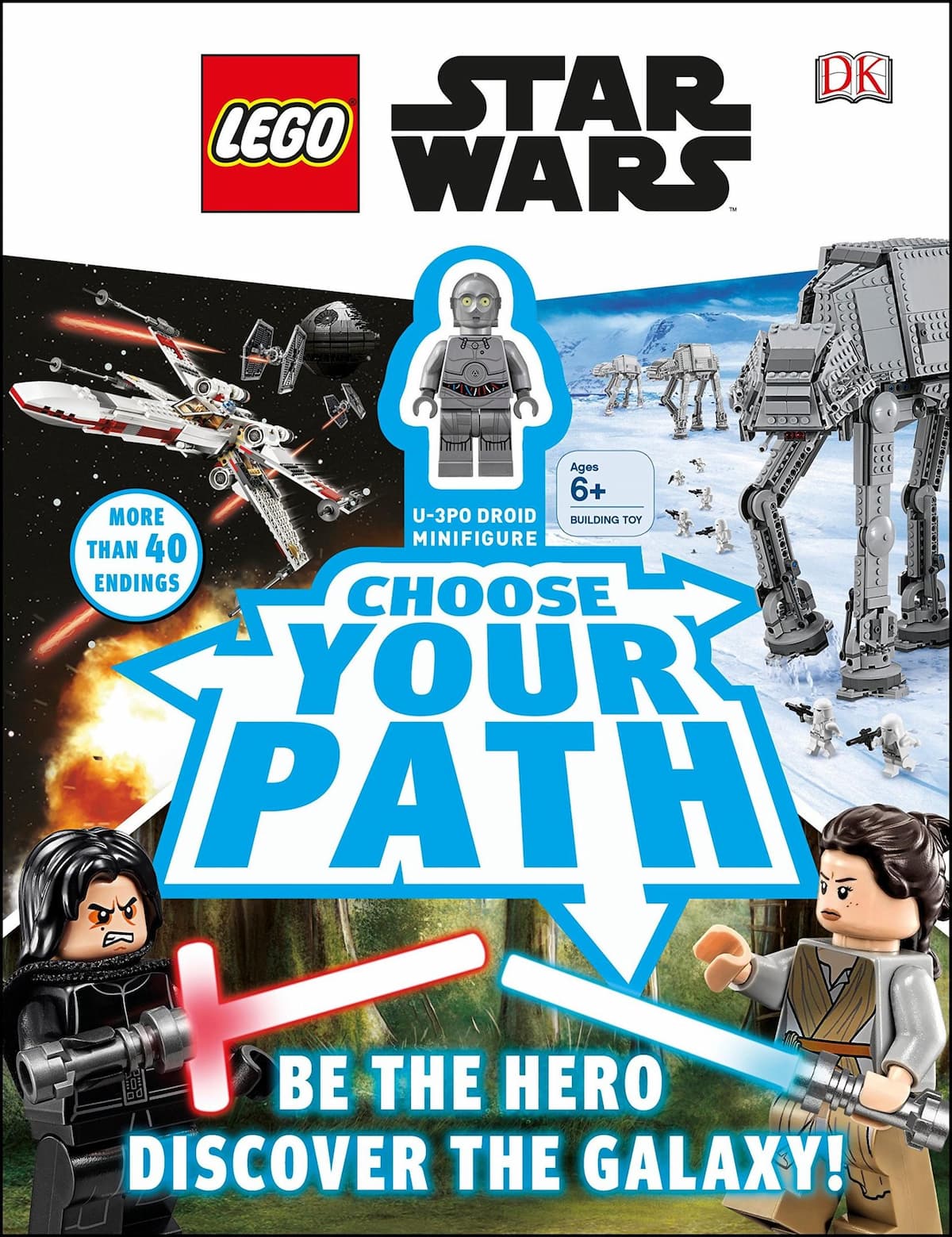 Star Wars: Choose Your Path, Be The Hero, Discover The Galaxy! LEGO Story Books set (#5005654-1, 2018)