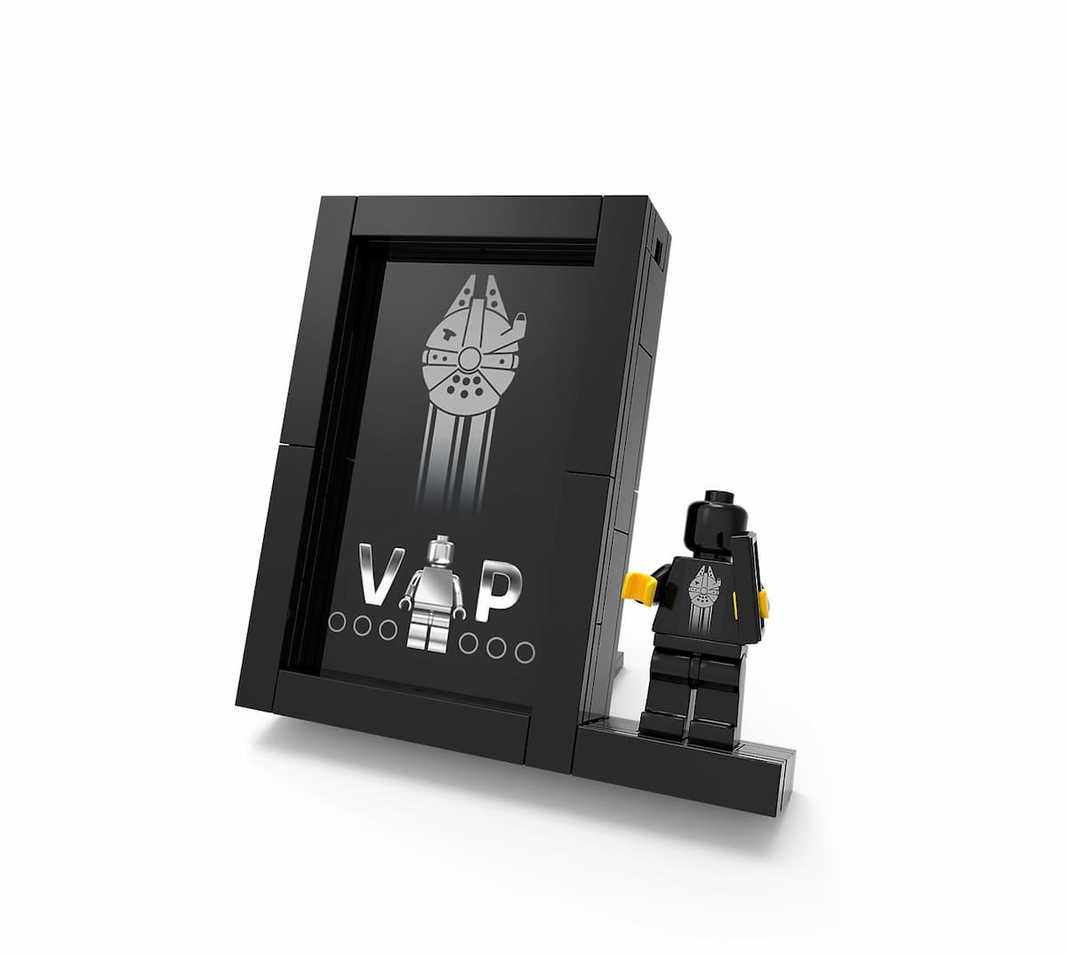 Black VIP Frame (Card Display) LEGO set (#5005747-1)