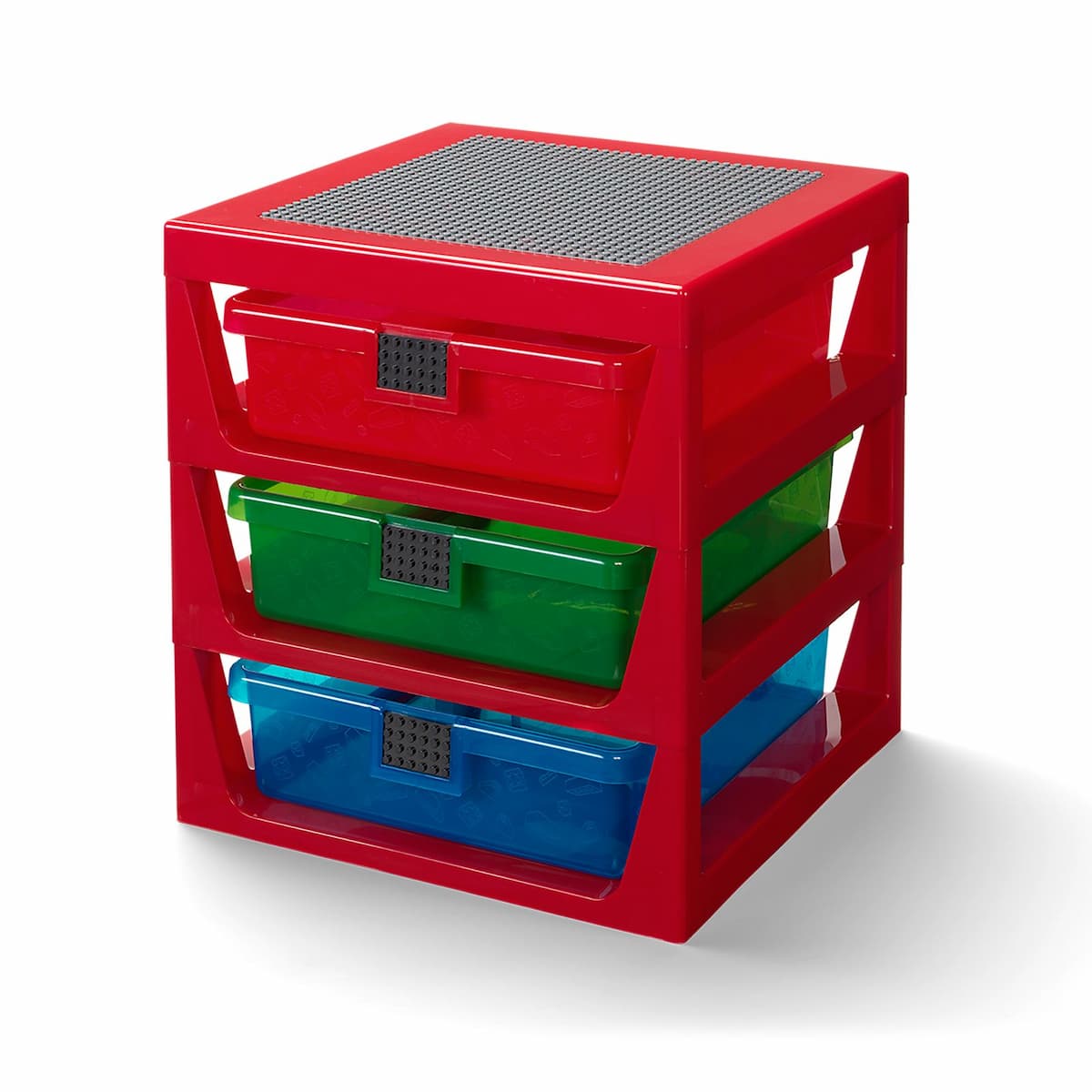 3-Drawer Storage (Red) LEGO set (#5005873-1)