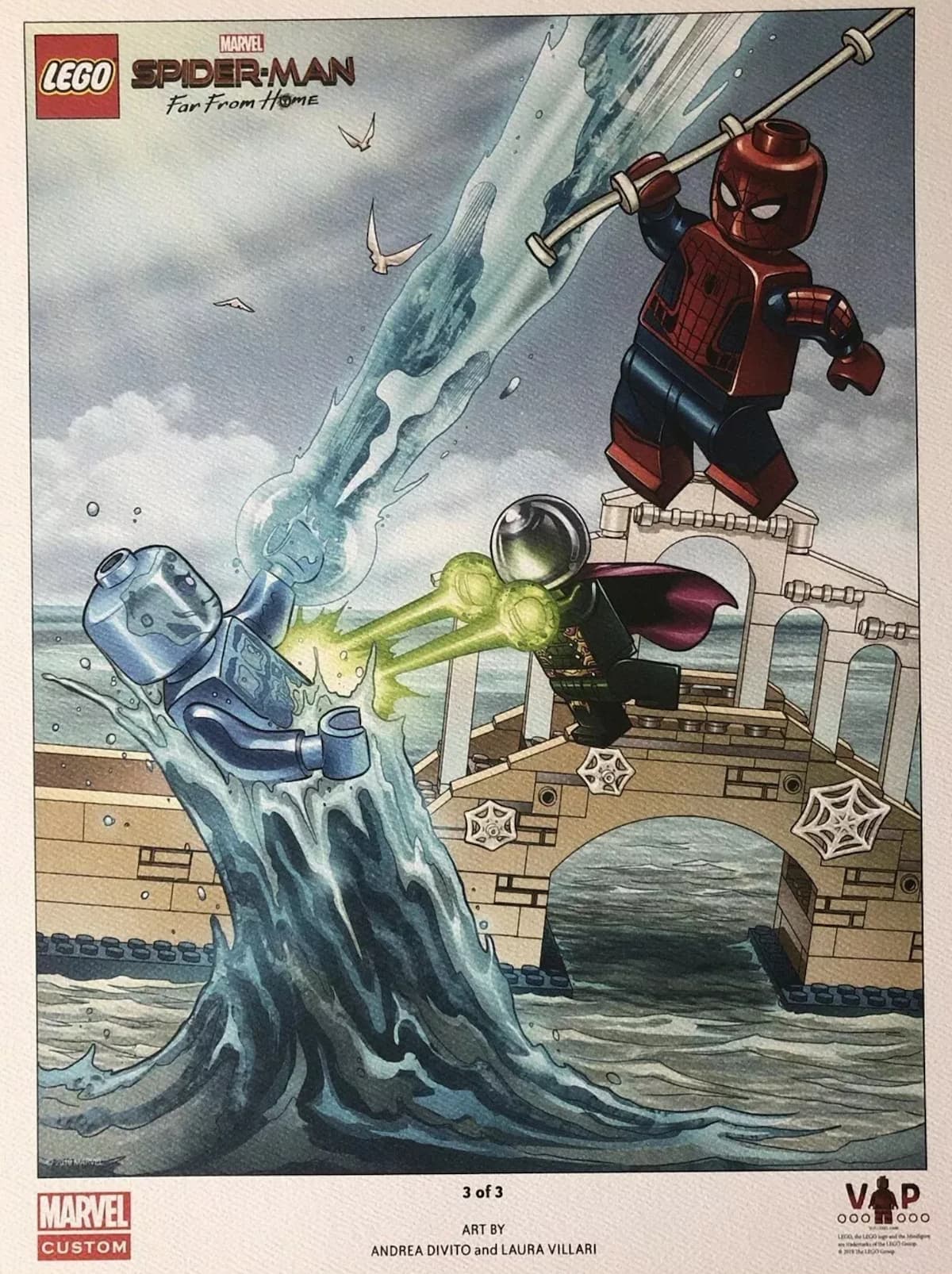 Spider-Man: Far From Home Art Print LEGO Posters and Art Prints set (#5005883-1, 2019)