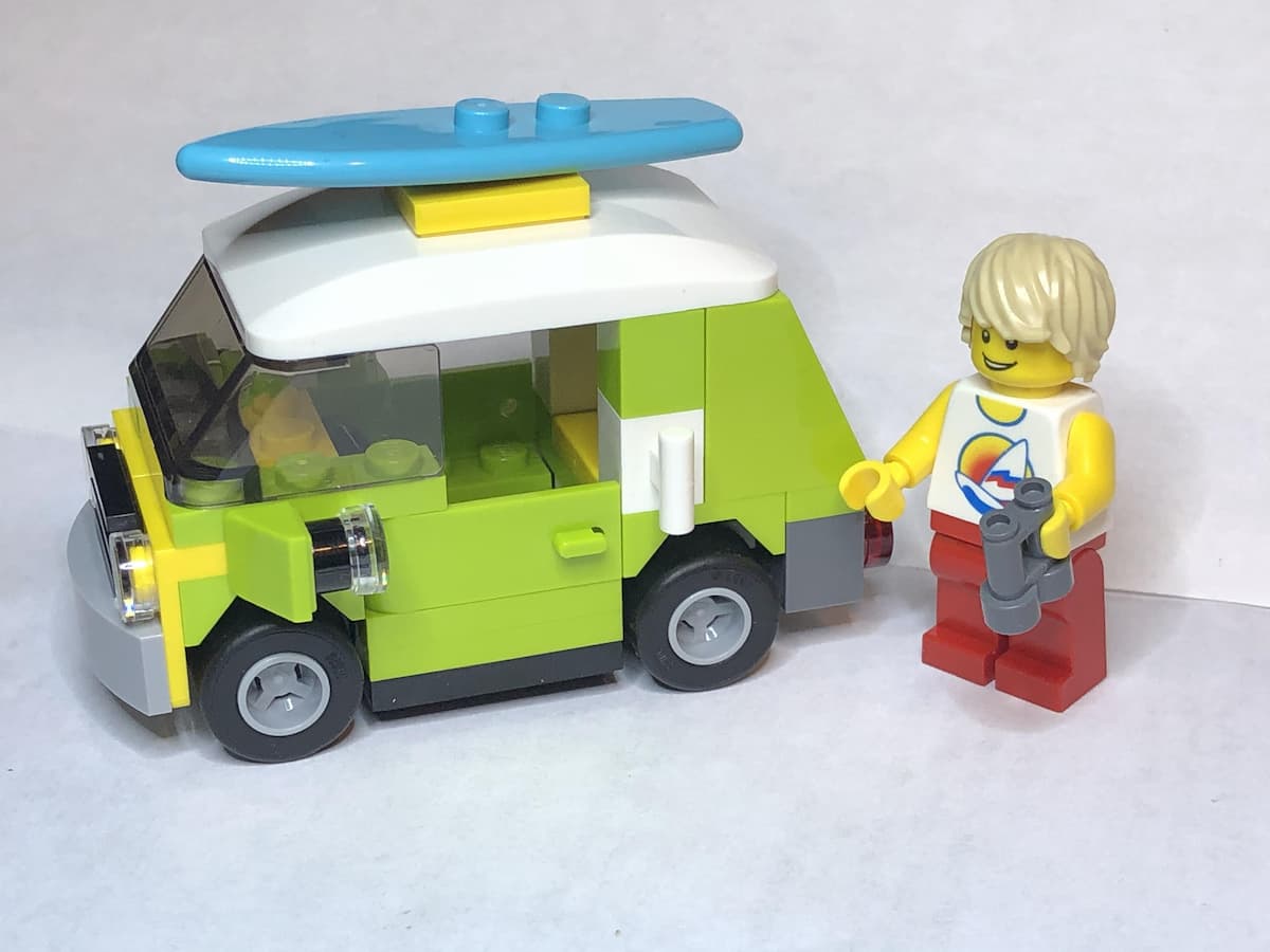 Surfer Van LEGO set (#5005994-1)