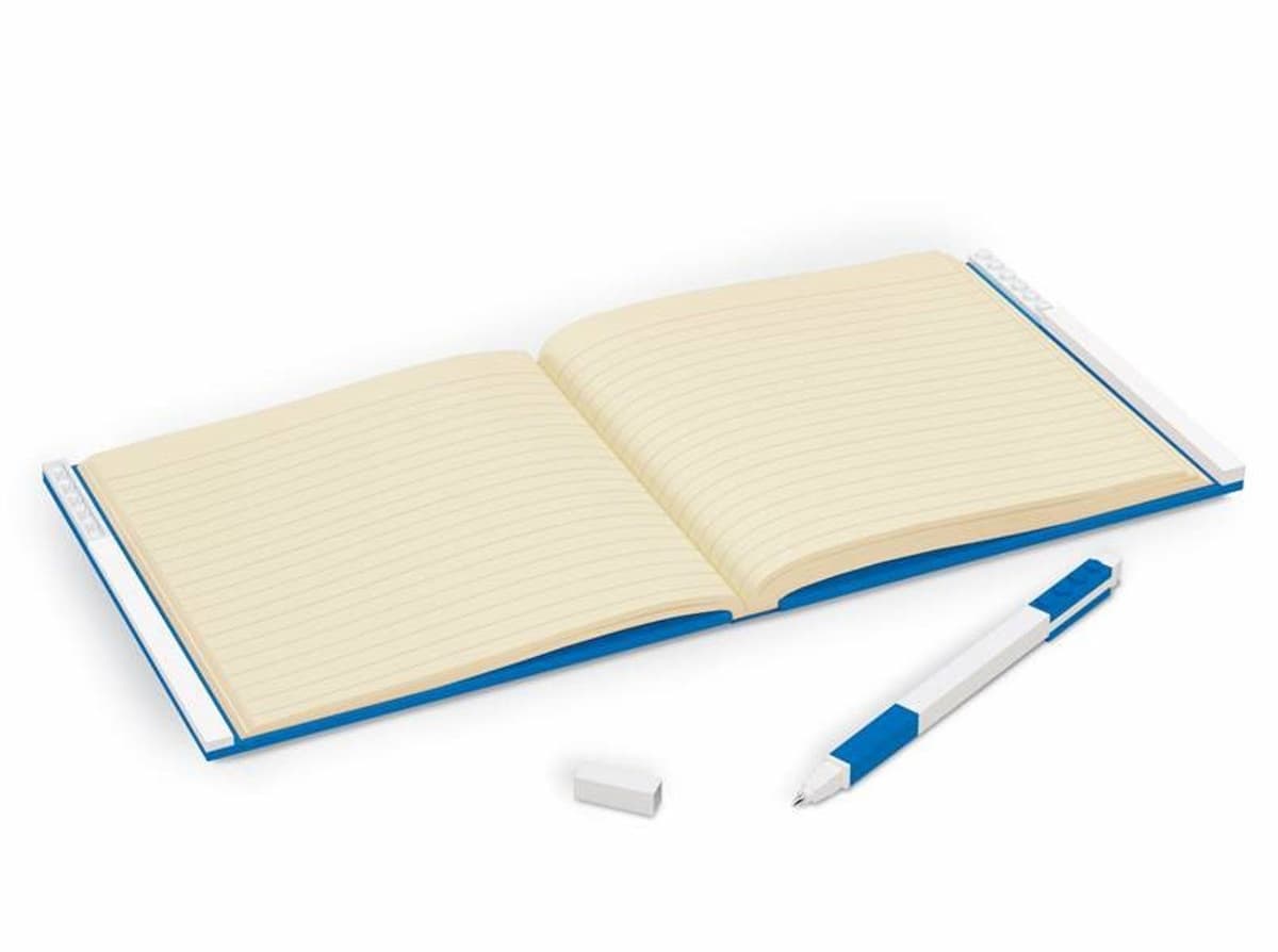Locking Notebook with Gel Pen LEGO Stationery and Office Supplies set (#5006057-1, 2020)